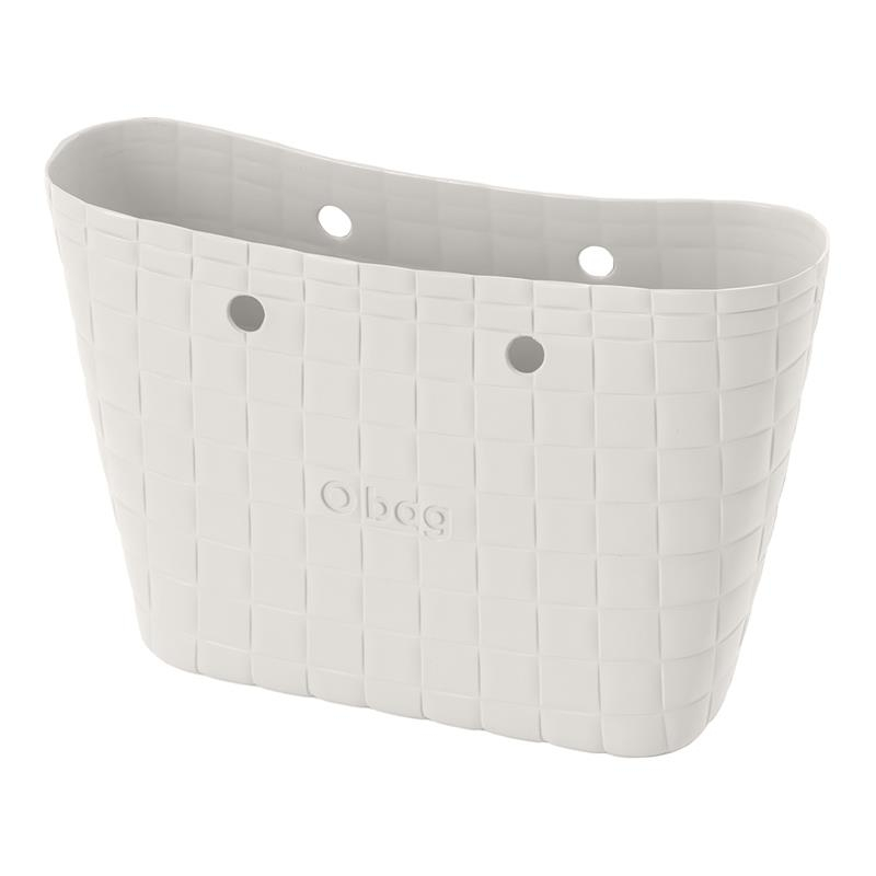 Body O bag urban mini Intreccio Latte