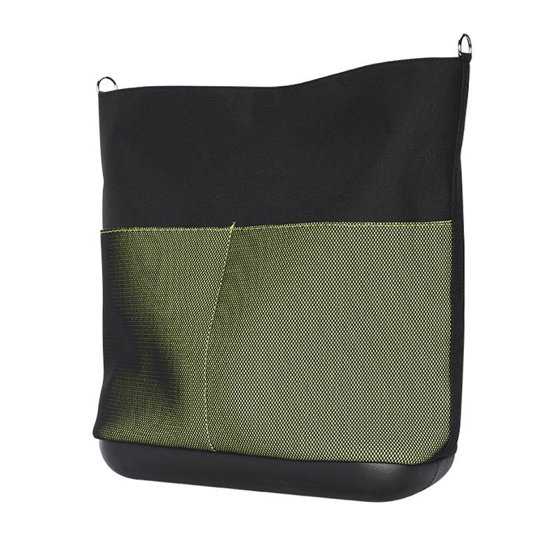 Body O bag rose Cordura Giallo fluo nero