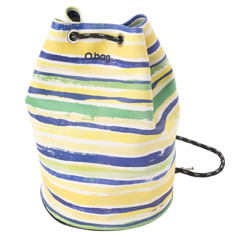 Plecak O bag sailor Watercolor lines Cobalto