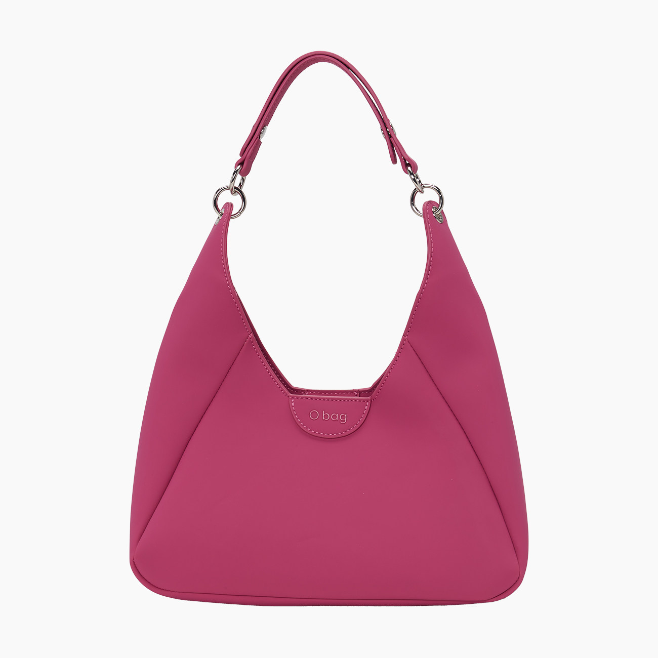 Torebka O bag ginevra Gommato Fucsia rose OUTLET