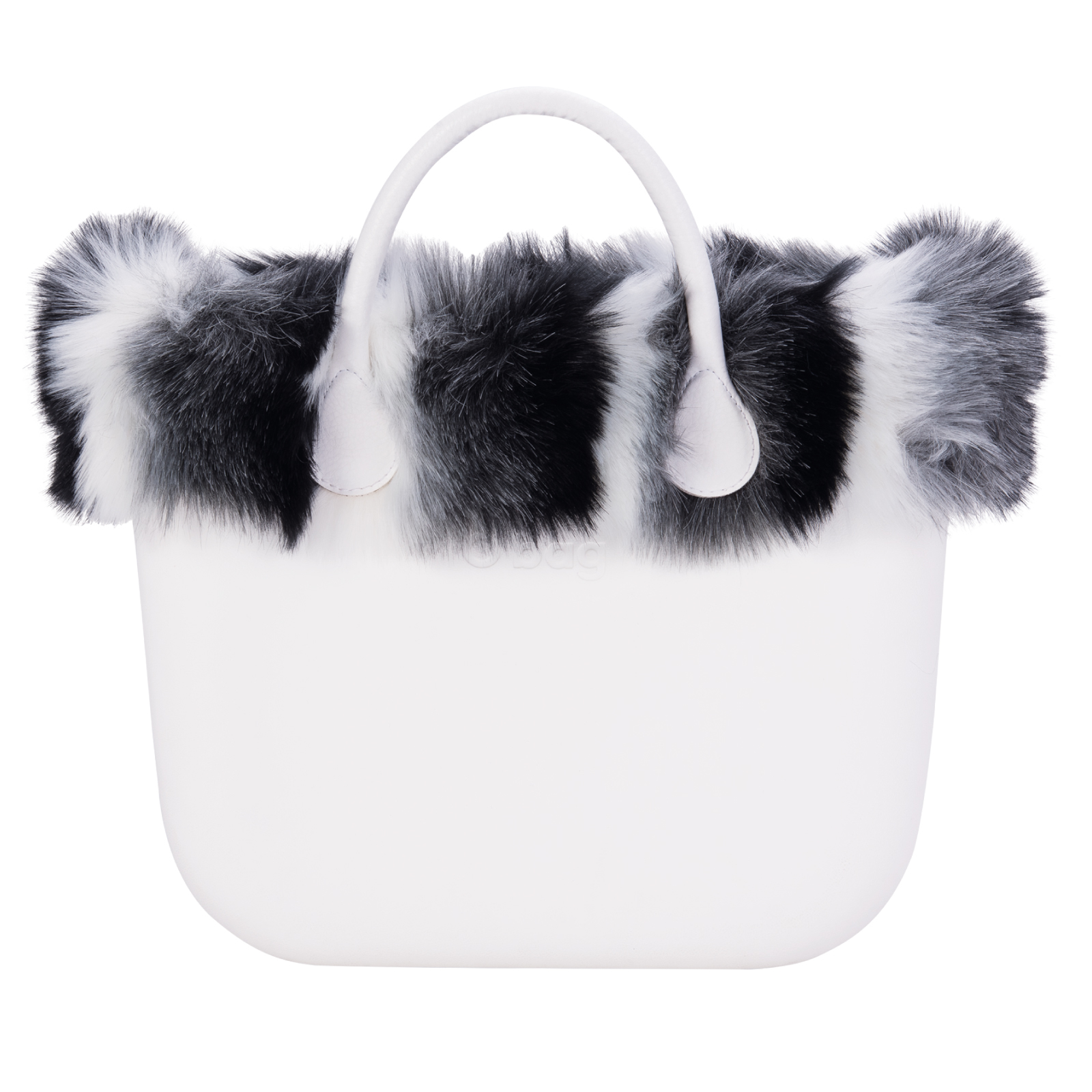 Opaska O bag standard Volpetta Bianco nero