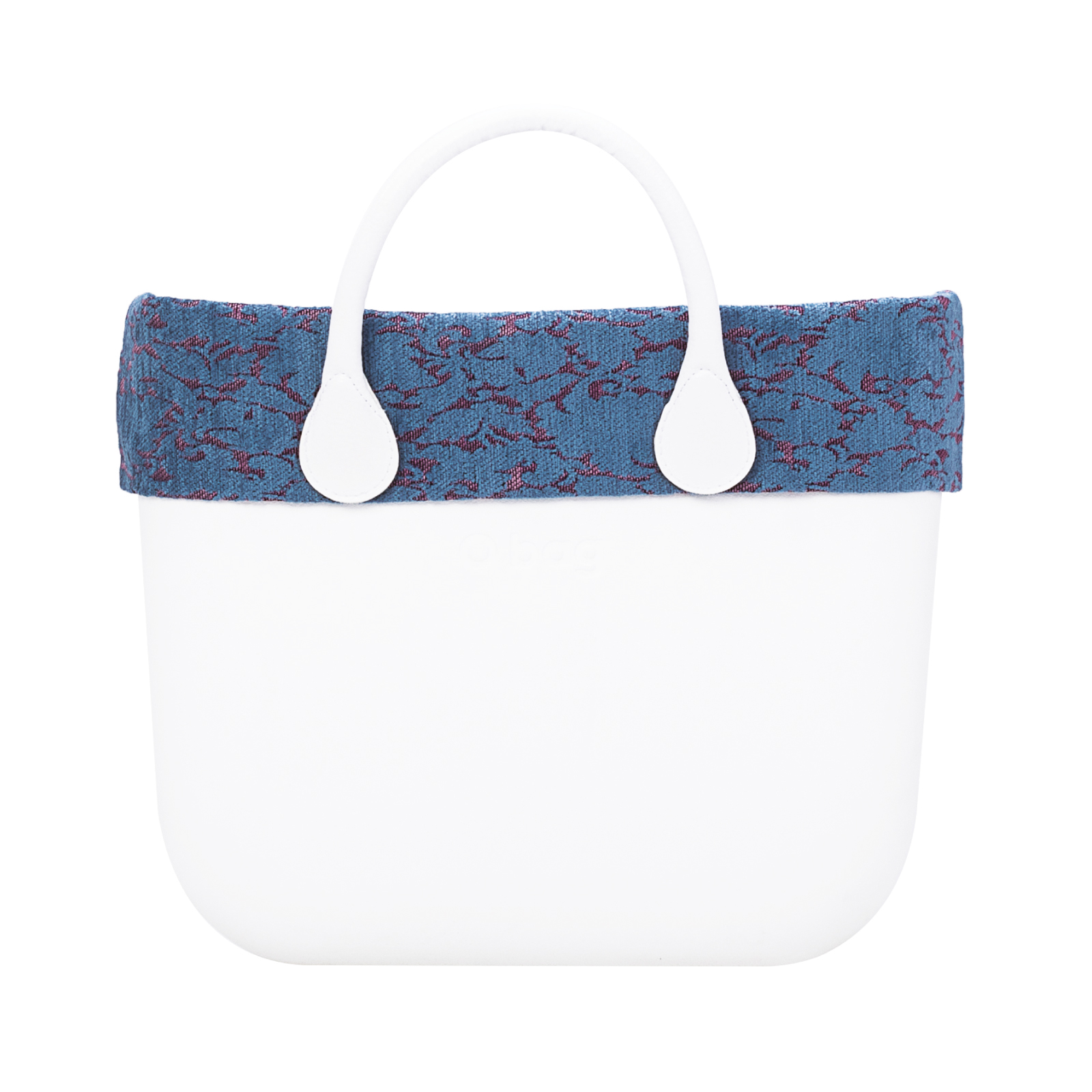 Opaska O bag standard Velluto floreale Avio