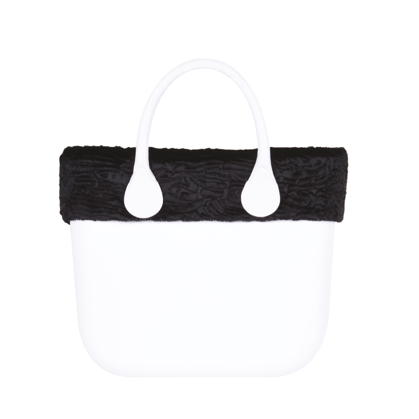 Opaska O bag mini Astrakan Nero