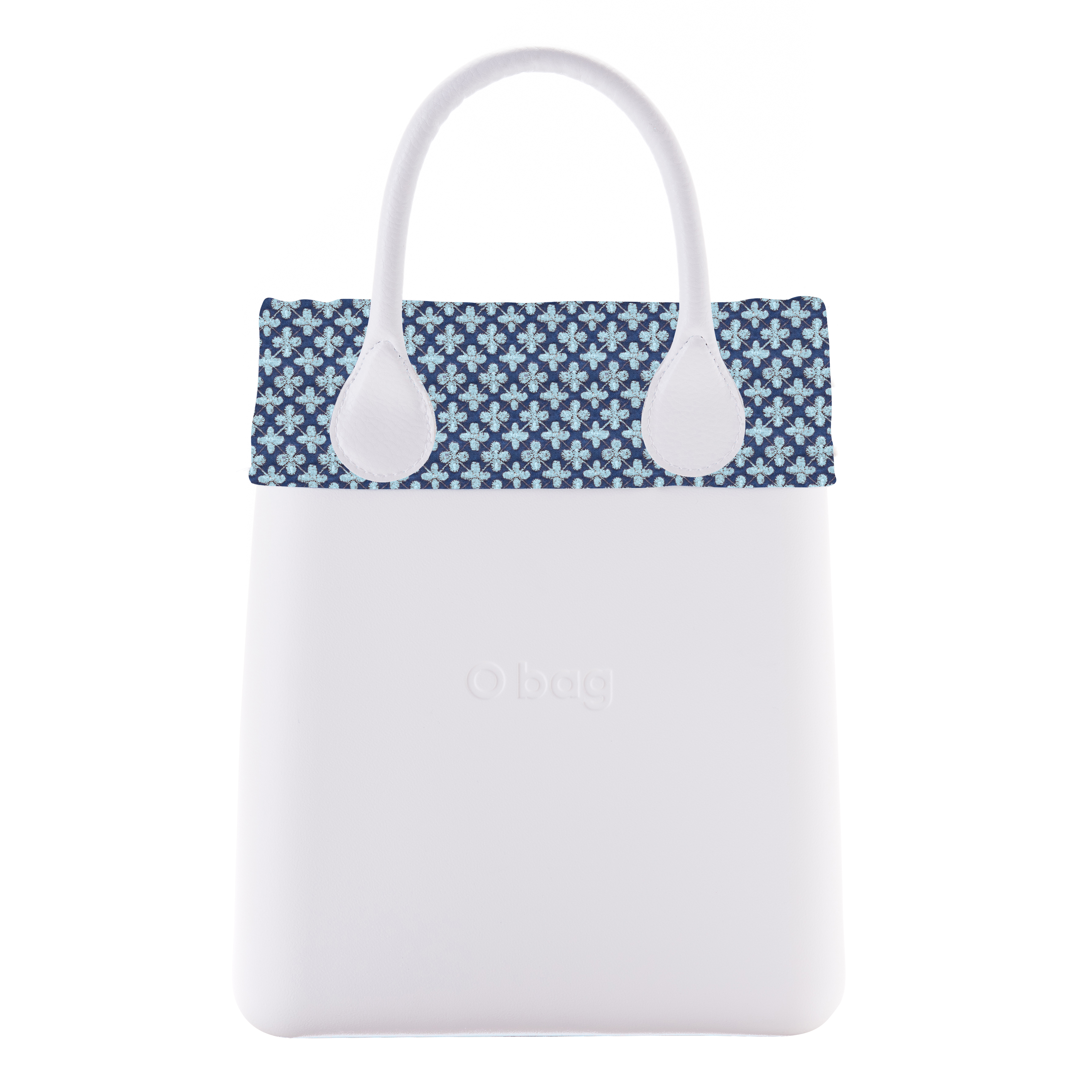 Opaska O bag chic Sangallo su denim Azzurro