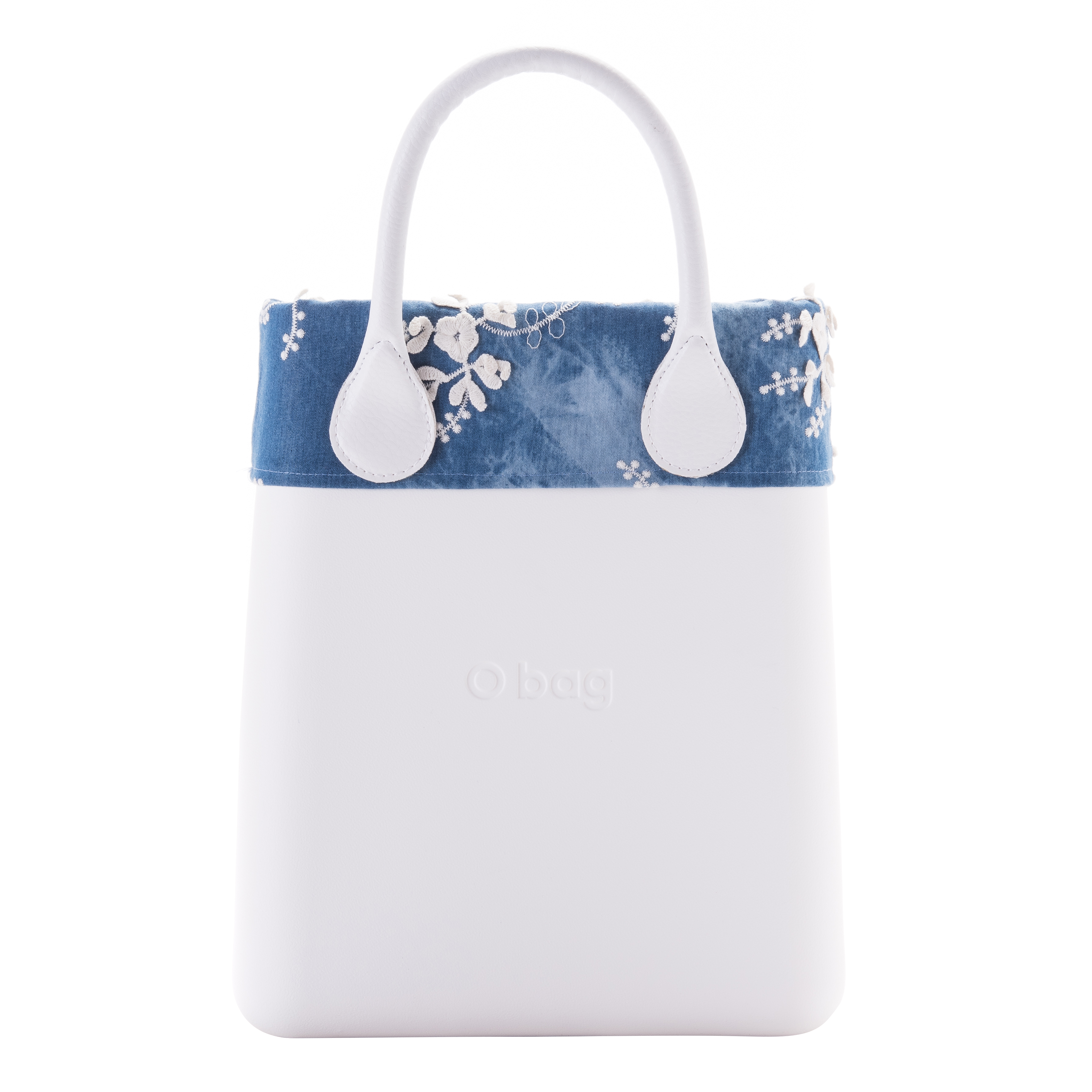 Opaska O bag chic Denim ricamato Denim