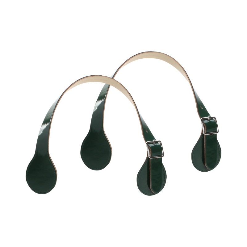 Uchwyty krótkie Vernice fibbia Verde