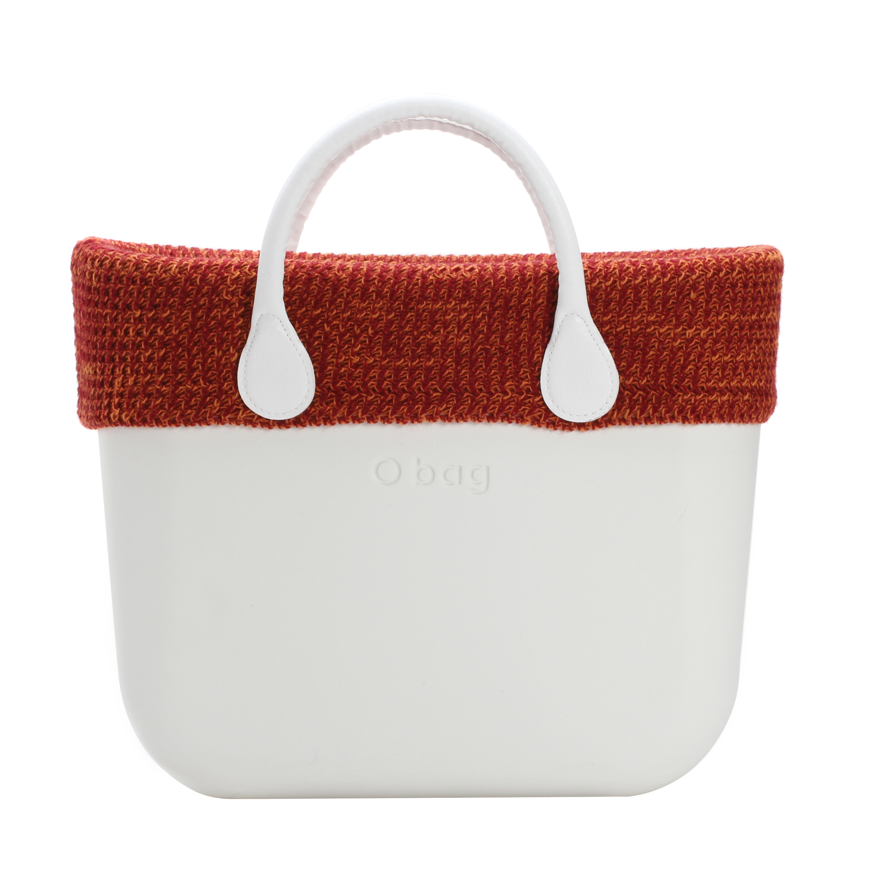 Opaska O bag mini Lana mouline Arancione