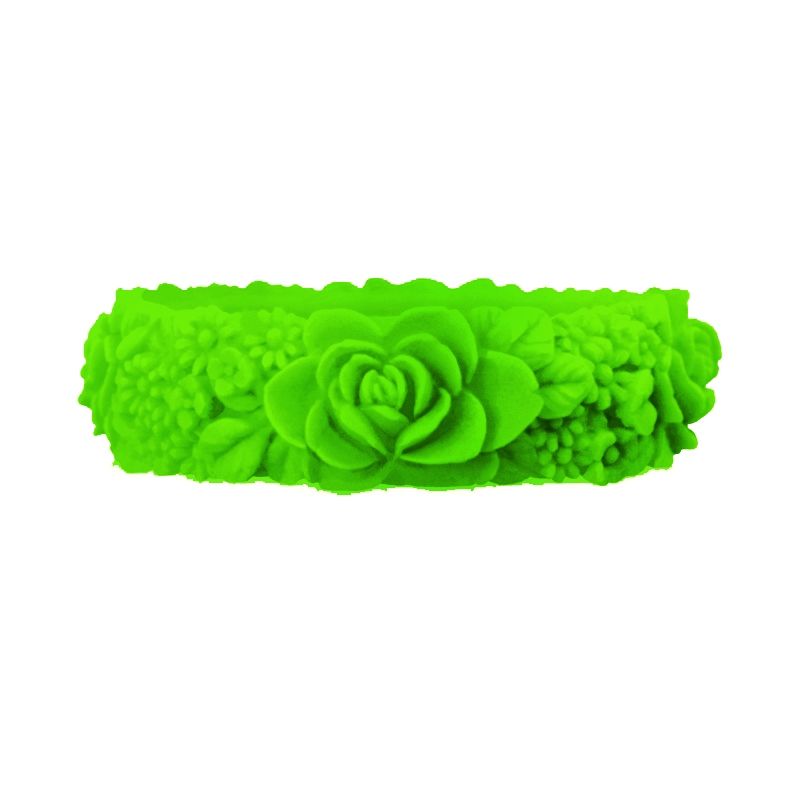 Bransoletka O bracelet Slim fluo Verde rozmiar M