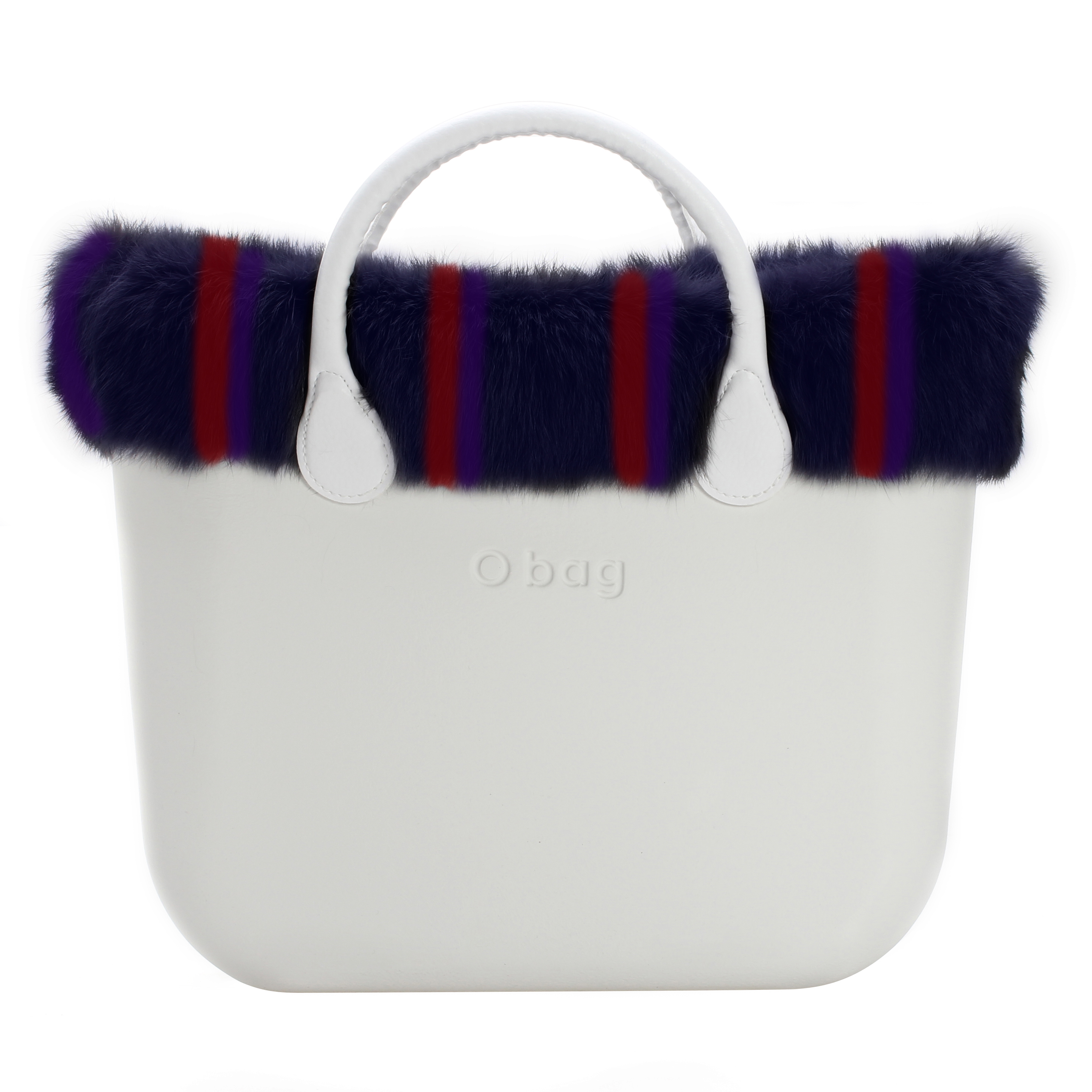 Opaska O bag standard Righe colorate Navy viola red