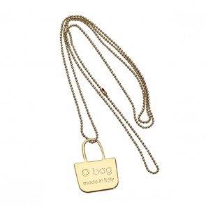Charm O bag galvanised metal Gold