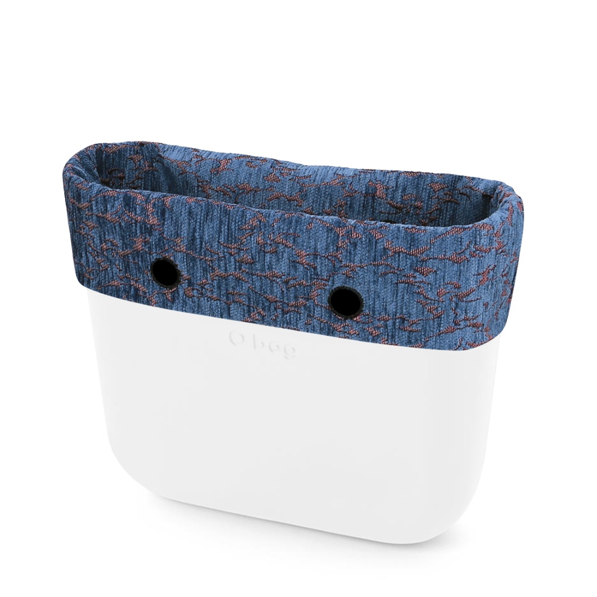 Opaska O bag mini Velluto floreale Avio