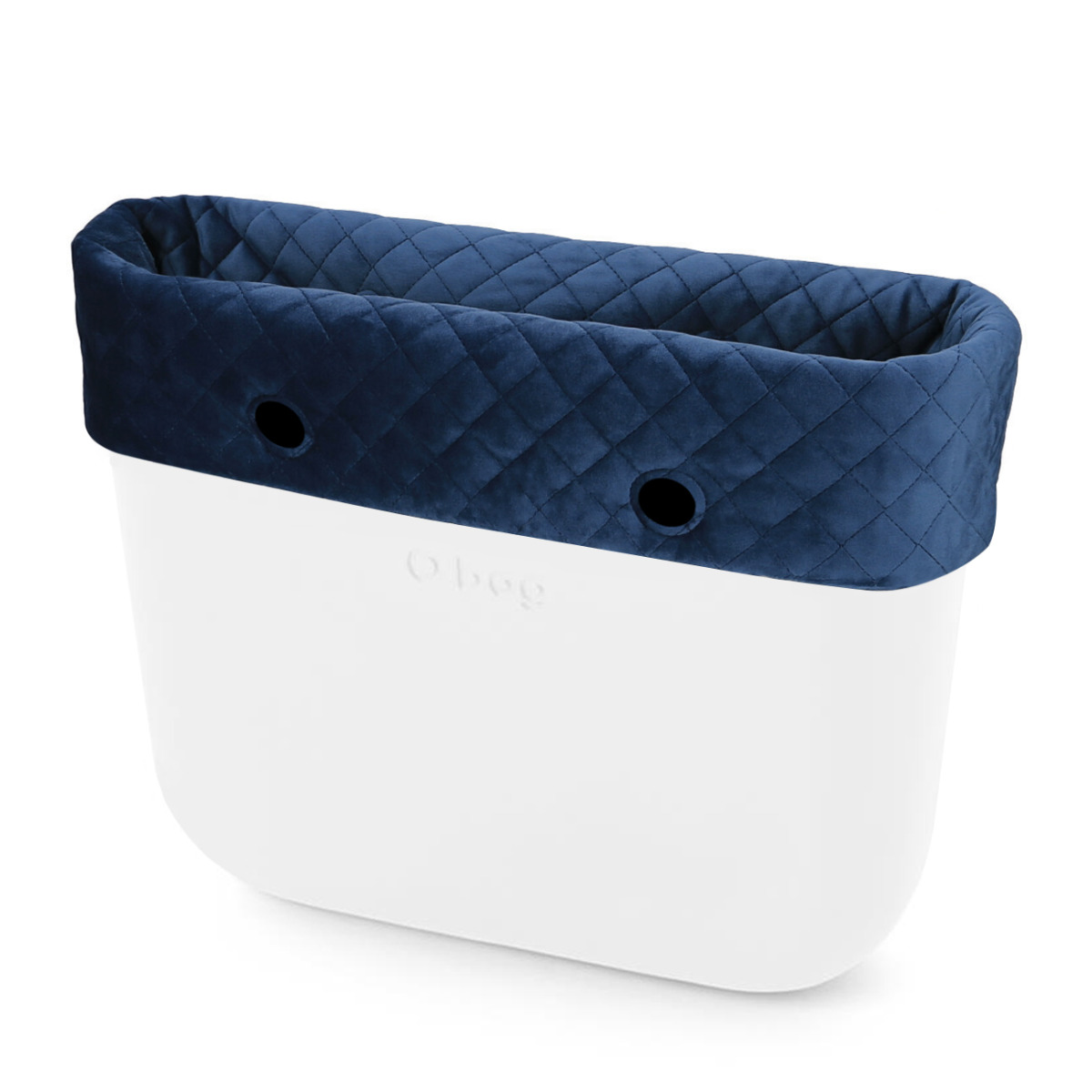 Opaska O bag standard Velluto matelasse Avio