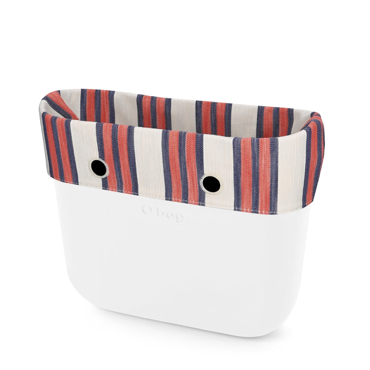 Opaska O bag mini Riga fiammata Bianco rosso blu
