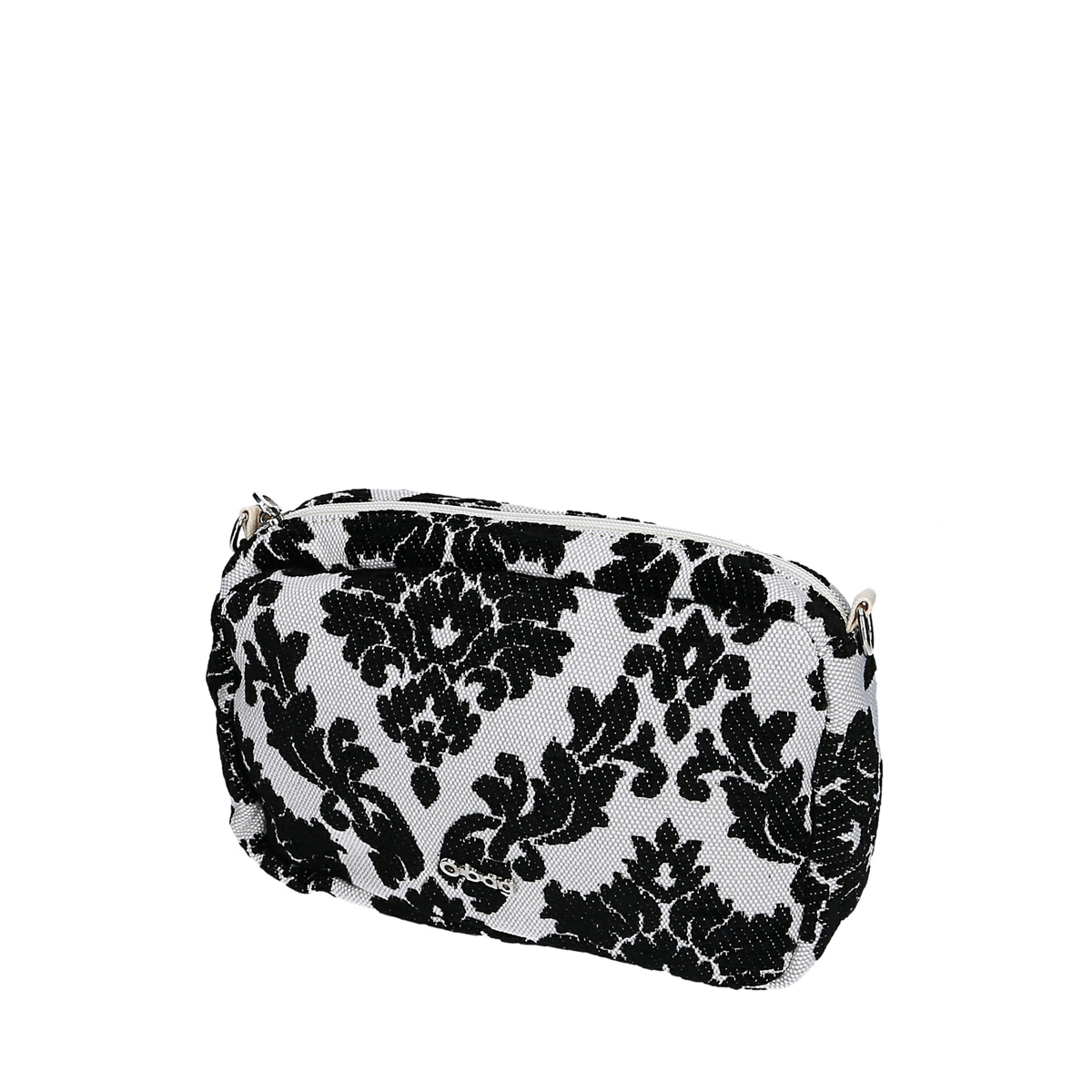 Organizer O bag glam Damascato ciniglia Nero