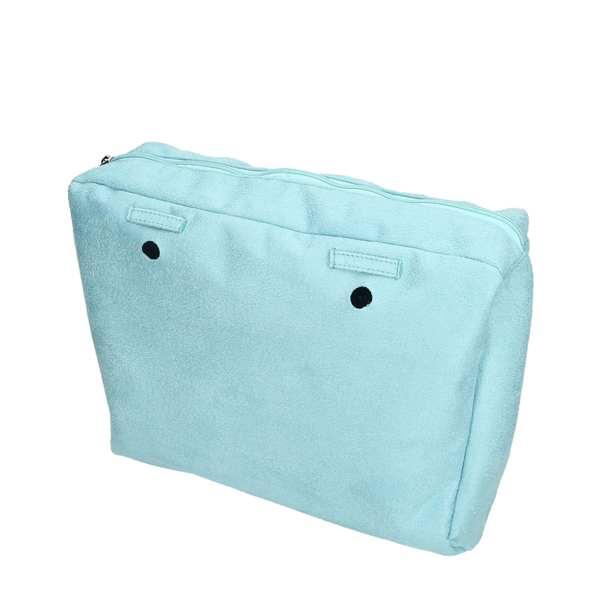 Organizer O bag urban Suede effect synthetic Aqua
