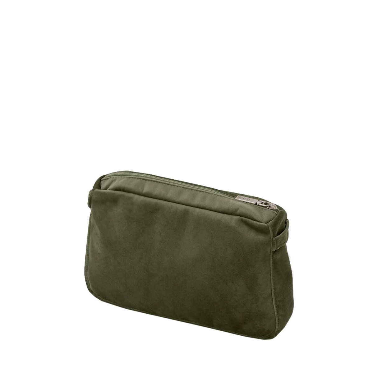 Organizer O bag glam Microfibra tinta unita Military