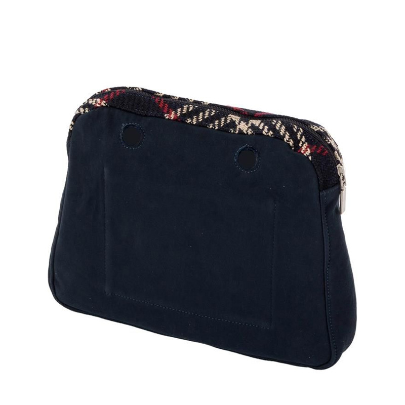 Organizer O bag reverse Scozzese Blu navy