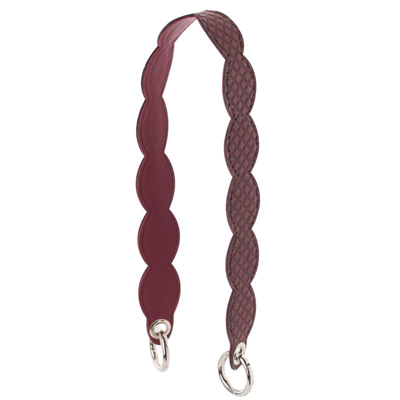 Pasek naramienny Cape gommato Bordeaux
