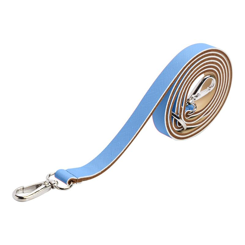 Pasek naramienny Extraslim saffiano Celeste