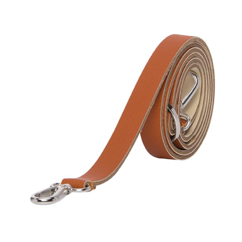 Pasek naramienny Extraslim saffiano Mattone