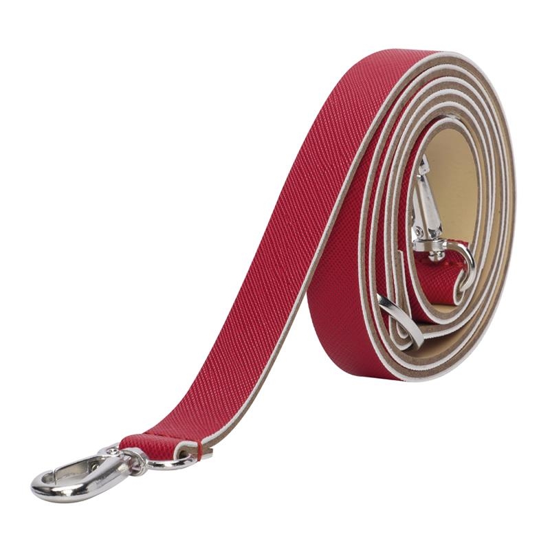 Pasek naramienny Extraslim saffiano Fragola