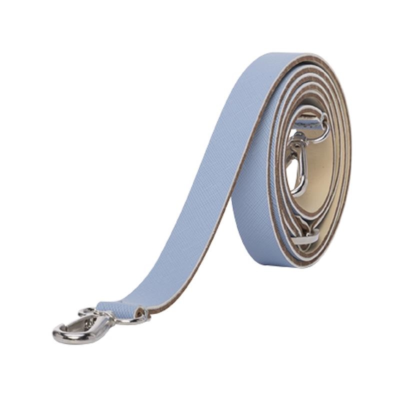 Pasek naramienny Extraslim saffiano Lilla grigio