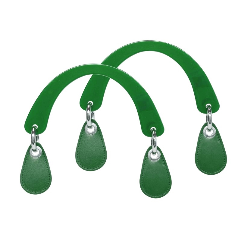 Uchwyty Matte Plexiglass goccia Verde bosco