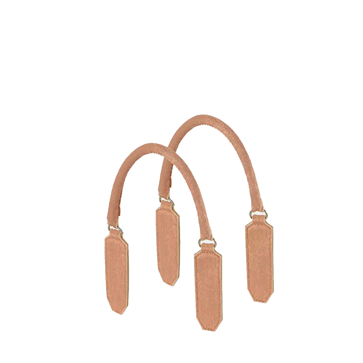 Uchwyty krótkieTubolare flat ponyskin effect Sabbia